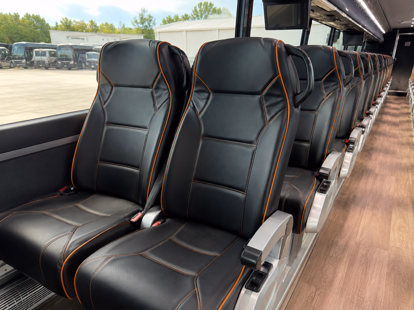 yonkers construction and film crew shuttle buses