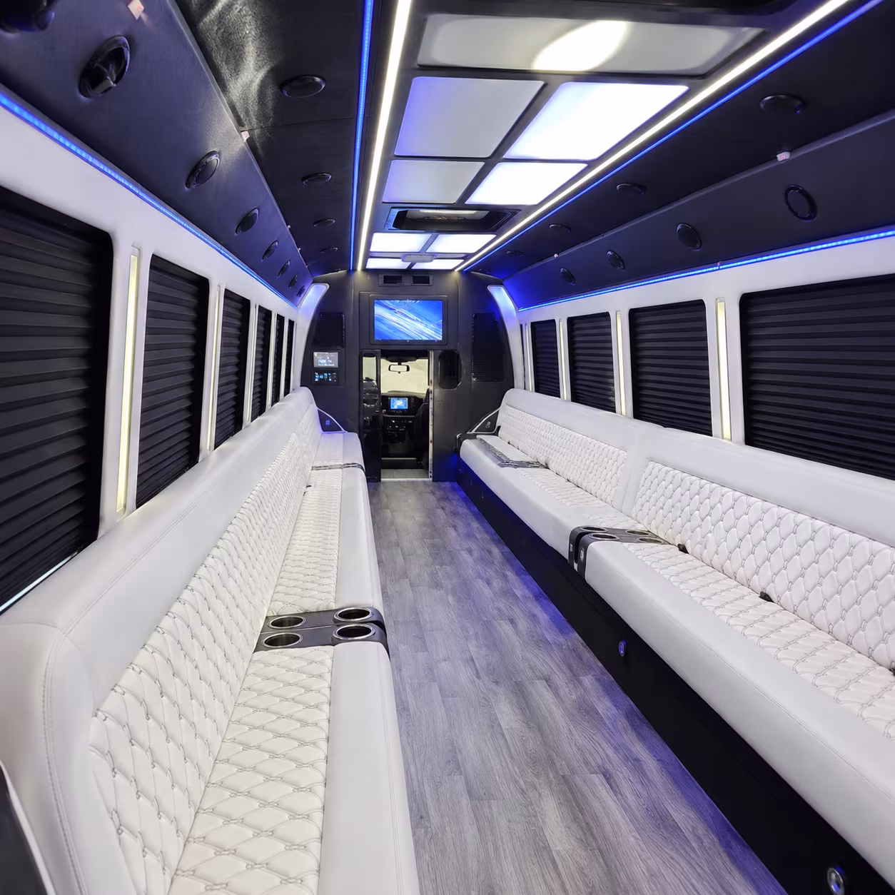 yonkers corporate retreat shuttle bus rentals